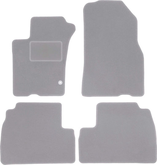 Graue Auto Fußmatten Mercedes ML W163 SUV 1998-2005