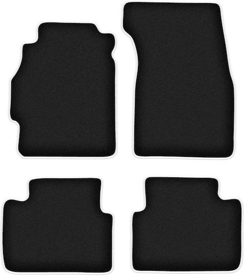 Carlux-Silber Auto Fußmatten Honda Civic Vi Hatchback 3-Türer 1995-2001