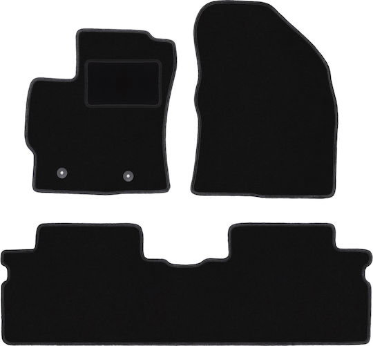 Velours Fußmatten Set Toyota Verso Minivan 2009-2013