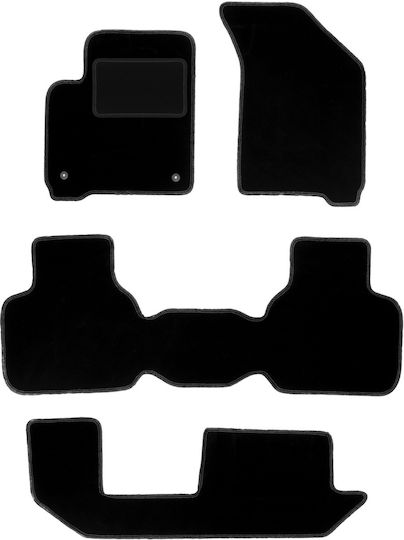 Velour Mat Set Fiat Freemont 7 Seats 2011-2016