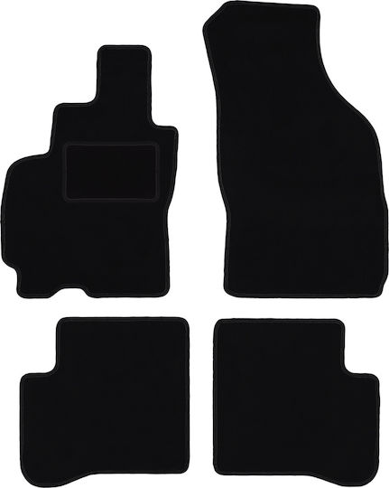 Velour Carpet Car Mats Set Hyundai Atos Hatchback 1997-2008