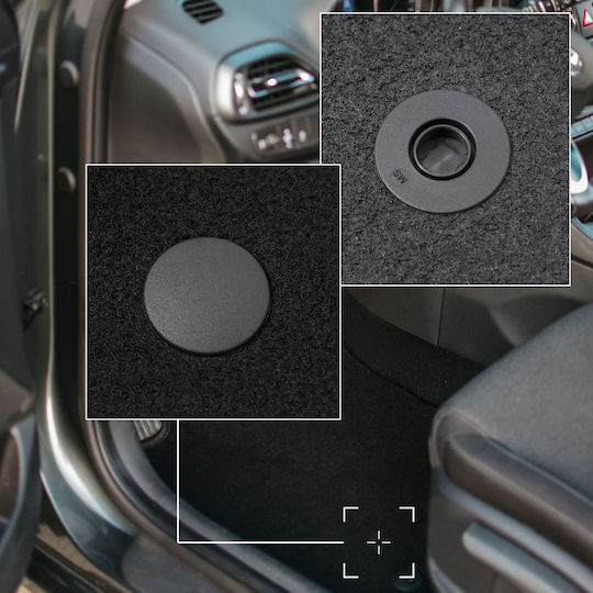 Basic Black Velvet Floor Mats Mercedes B-class W245 Hatchback 2005-2011