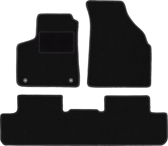 Velour Carpet Mats Set Chevrolet Rezzo Minivan 2000-2011