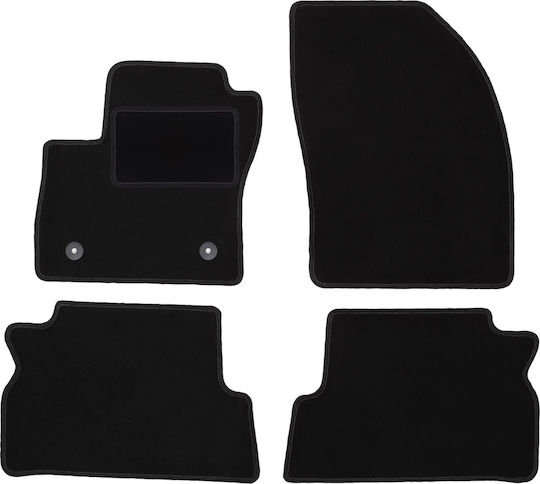 Velour Carpet Car Mats Set Ford Grand C-Max Minivan 2011-2015