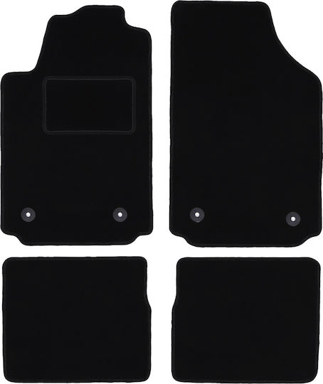 Velour Carpet Mats Set Audi A2 Hatchback 2000-2005