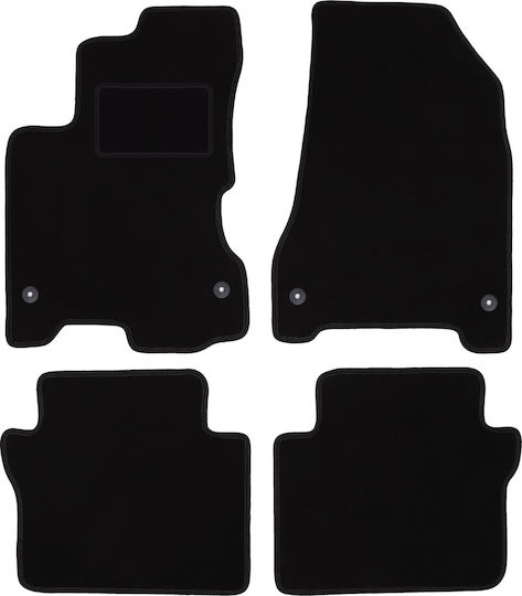 Velours Fußmatten Set Renault Koleos I SUV 2007-2016