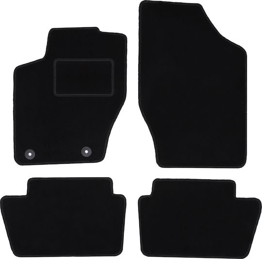 Velours Fußmatten Set Peugeot 307 Hatchback Kombi SW 2001-2009