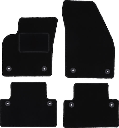 Velours Teppichmatten Set Volvo V50 Kombi 2004-2012