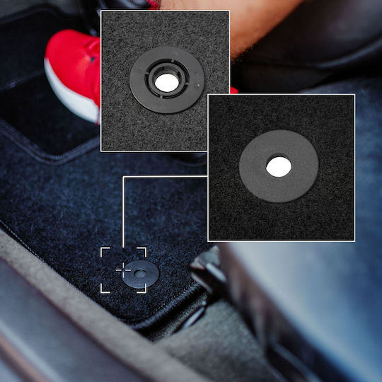Black Velvet Car Mats Opel Signum Station Wagon 2003-2008