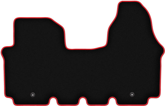 Covorașe auto Carlux-roșu pentru Nissan Primastar Van 2001-2014
