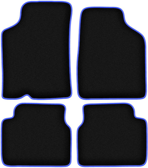 Carlux-blue Car Mats Kia Sephia Ii Sedan 1997-2001