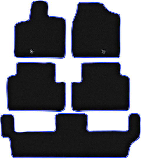 Covorașe auto Carlux-albastru Volkswagen Routan 7 locuri 2008-2015