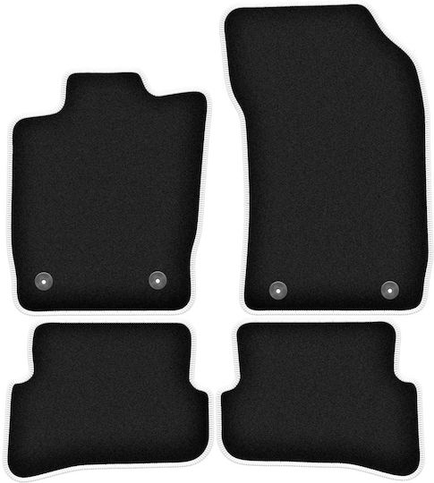 Carlux-Silber Autoteppiche Audi A1 8X Hatchback 2010