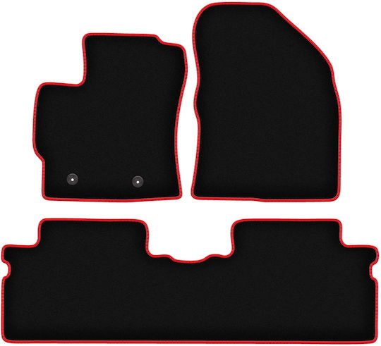 Covorașe auto Carlux-roșu Toyota Verso FL Minivan 2013-2019
