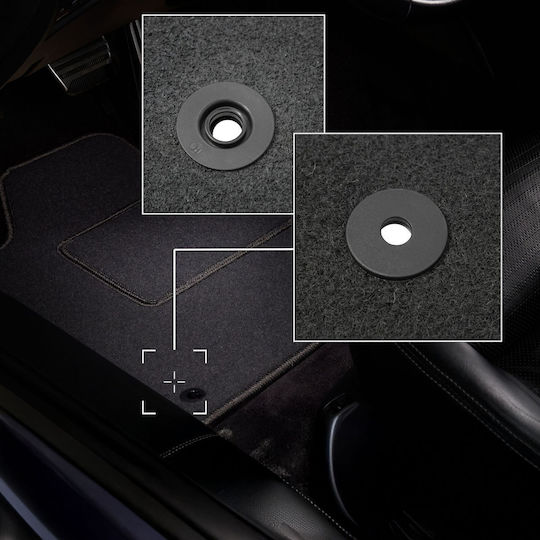 Graphite Car Mats for Ford Explorer Mk5 SUV 2010-2019