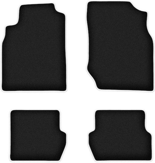 Carlux-Silber Autoteppiche Nissan Almera N16 Hatchback 2000-2006