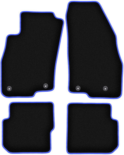 Carlux-blue Car Mats Alfa Romeo Mito Hatchback 2008-2019