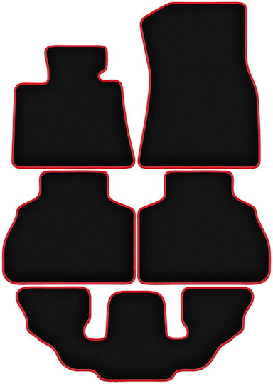 Carlux-red Car Mats Bmw X7 G07 7-seater 2019-2022