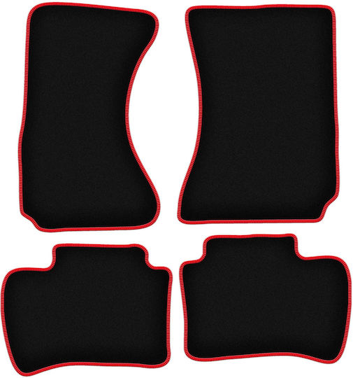 Covorașe auto Carlux-roșu pentru Daihatsu Terios I SUV 1997-2005