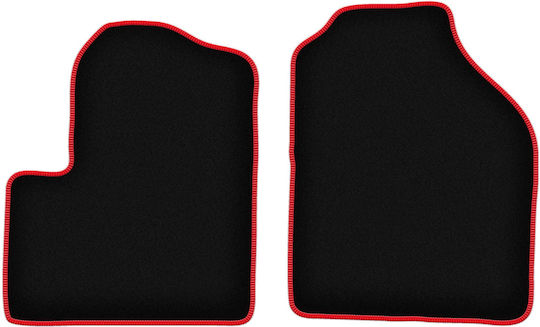 Carlux-rote Fußmatten Ford Tourneo Connect Van 2003-2012
