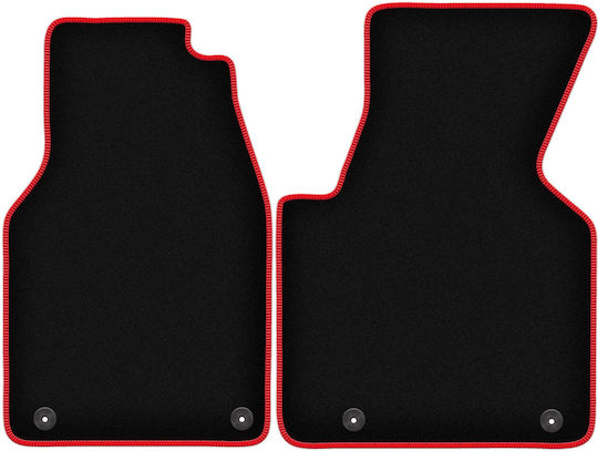 Carlux-red Car Mats Volkswagen Transporter T4 Van 1993-2001