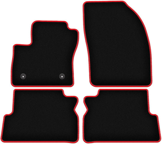 Covorașe auto Carlux-roșu pentru Ford Grand C-max Minivan 2011-2015