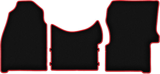 Carlux Red Car Mats Volkswagen Crafter Delivery Van 2006-2019