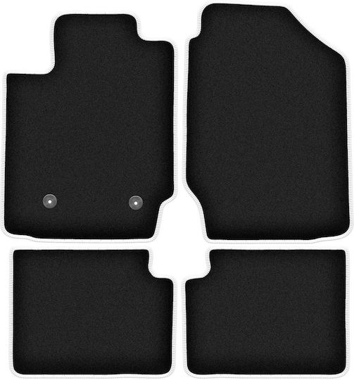 Carlux-silver Car Mats Toyota Corolla E12 E13 Hatchback Wagon Sedan 2002-2007