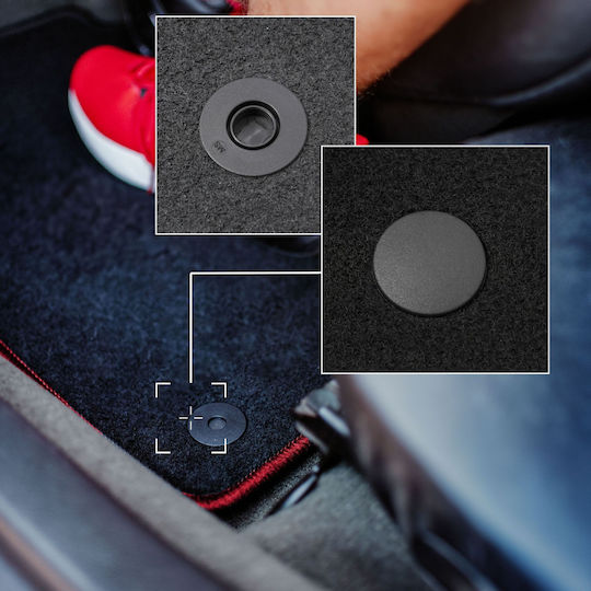 Carlux-red Car Mats Mercedes B-class W245 Hatchback 2005-2011