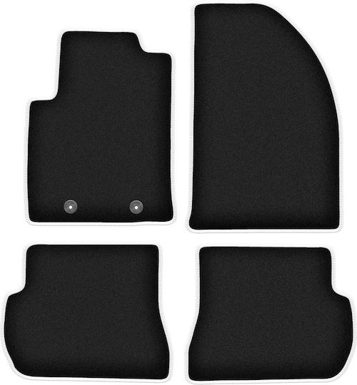Carlux-Silber Autoteppiche Ford Fusion Hatchback 2005-2012