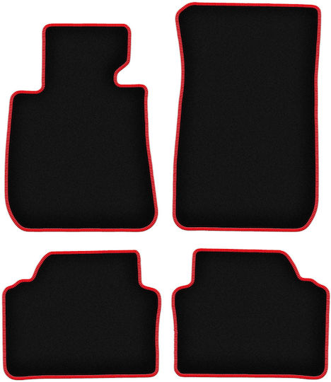 Carlux Red Car Mats Bmw 3 E91 Station Wagon Touring 2004-2011