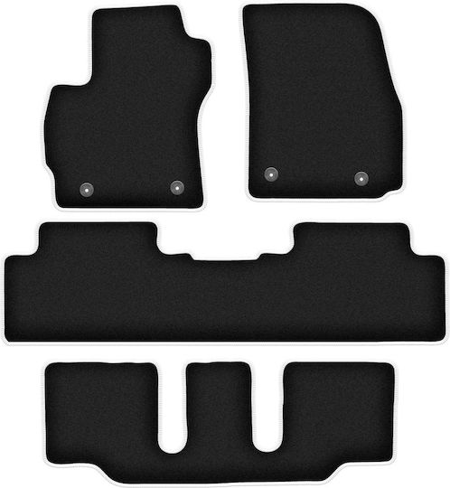 Carlux Silver Car Mats Mazda 5 I 7 Seater 2005-2010