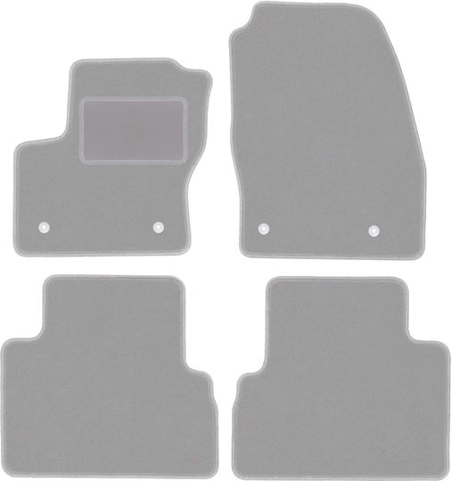 Gray Car Mats Ford C-max Mk2 Minivan 2015-2019