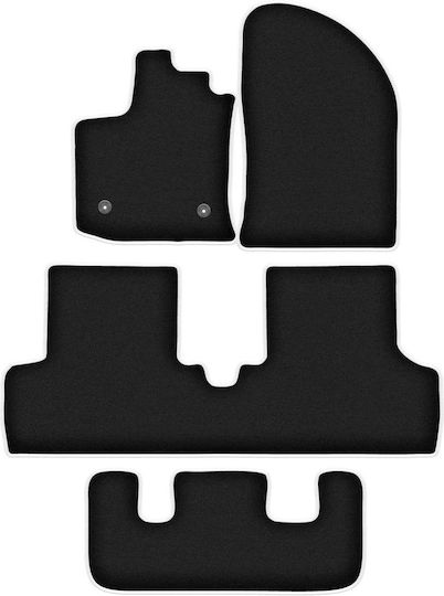 Carlux-Silber Autoteppiche Dacia Lodgy 7-Sitzer 2012
