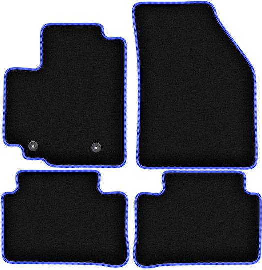 Carlux-blau Autofußmatten Suzuki Splash Hatchback 2008-2014