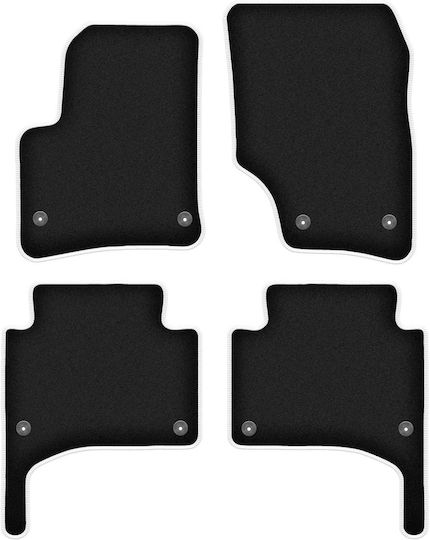 Carlux-silver Car Mats Porsche Cayenne I Suv 2002-2010