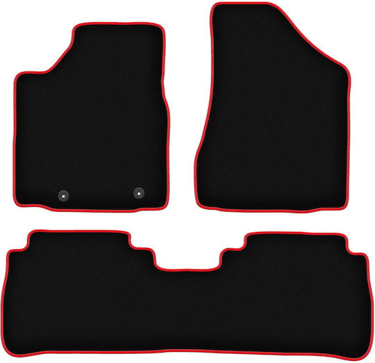 Covorașe auto Carlux-roșu pentru Nissan Murano Z50 SUV 2003-2008