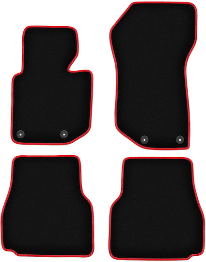 Carlux-red Car Mats Bmw 3 E36 Cabrio 1993-2001
