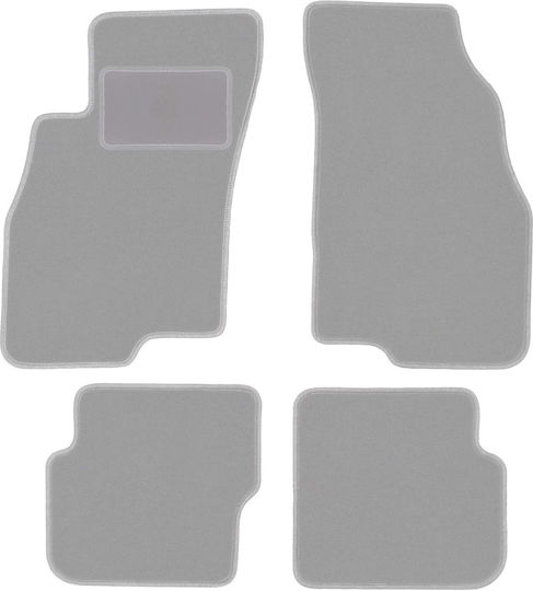 Gray Car Mats Fiat Punto Evo Hatchback 2009-2012