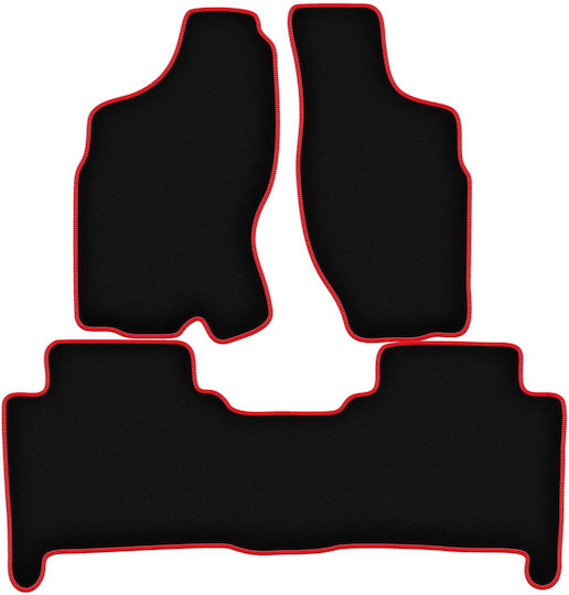 Carlux Red Car Floor Mats Volkswagen Phaeton Long Sedan 2002-2012