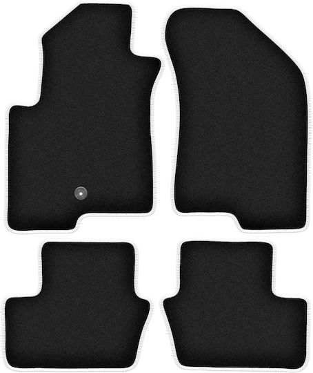 Carlux-silver Car Mats Jeep Compass Mk49 Suv 2007-2017