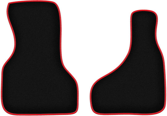 Carlux-red Car Mats Chevrolet Astro Ii Van 1995-2005