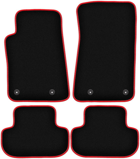 Carlux-red Car Mats Chevrolet Camaro V 0 2006-2015