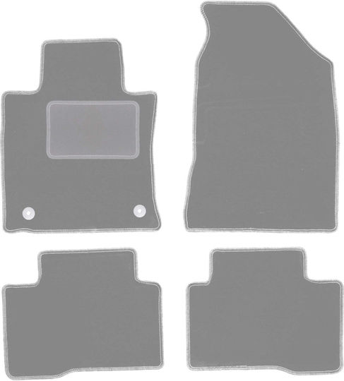 Gray Car Mats Ssangyong Tivoli Suv 2015