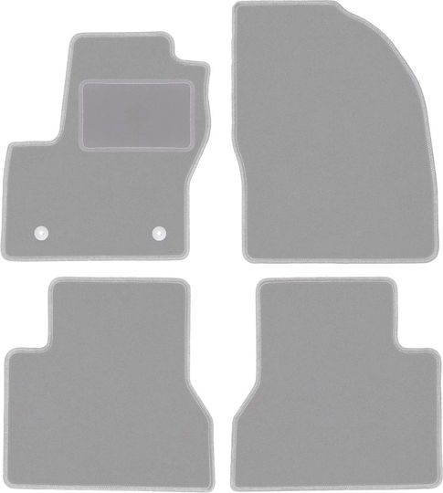 Gray Car Mats for Ford Tourneo Connect Van 2013-2017