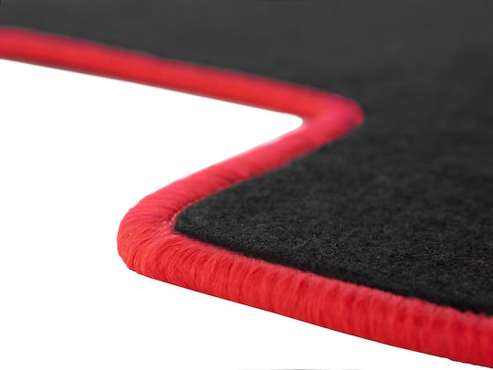 Carlux-rote Fußmatten Opel Tigra B Twintop Cabrio 2003-2008