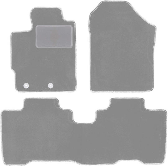 Covorașe auto gri Toyota Verso-s Minivan 2010-2015