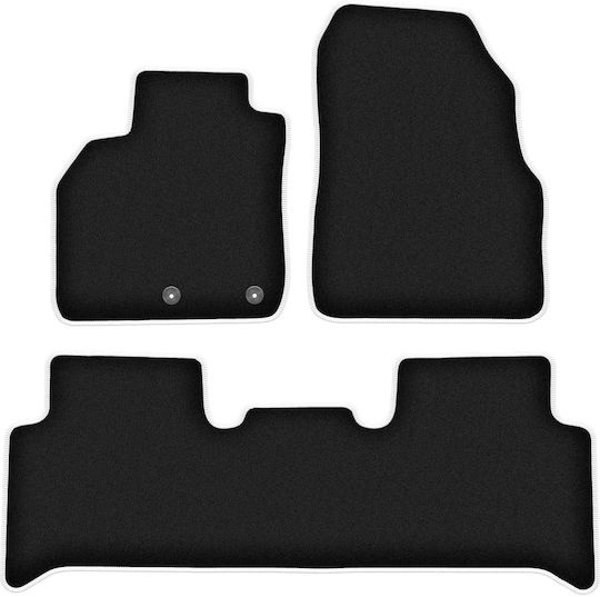 Carlux-Silber Autoteppiche Renault Grand Scenic II Minivan 2003-2009