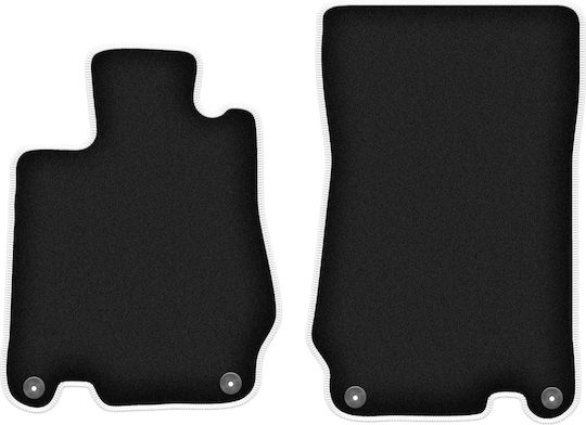 Carlux-Silber Autoteppiche Mercedes SL R230 Roadster 2001-2011
