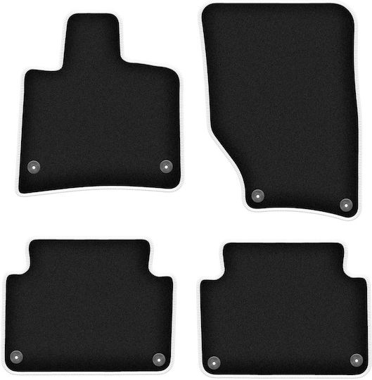 Carlux-silver Car Mats Audi Q7 I 4l Suv 2005-2015